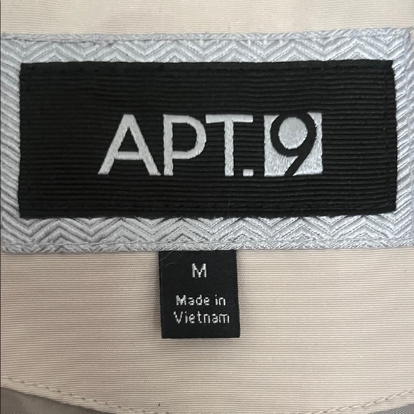 Apt. 9 Women's Trench Coat in Beige with Orange Trim Size M - Picture 2 of 6